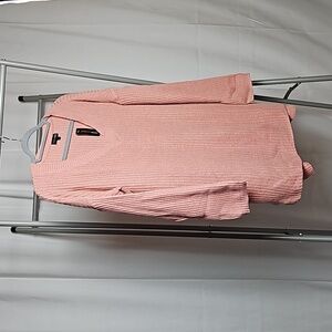 Ambiance Apparel Mauve Ribbed Sweater Size L